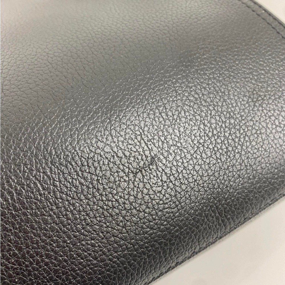 Christian Louboutin Black Tote with Red Interior EUC ❣️❣️❣️❣️❣️with pouch - Picture 7 of 9